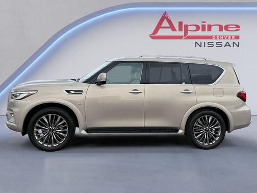 Champagne Quartz 2019 INFINITI QX80 Luxe