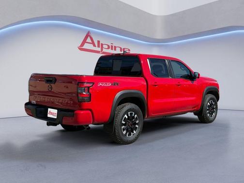 Red 2023 Nissan Frontier