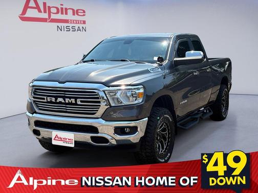 Granite Crystal Metallic Clearcoat 2019 RAM 1500 Big Horn