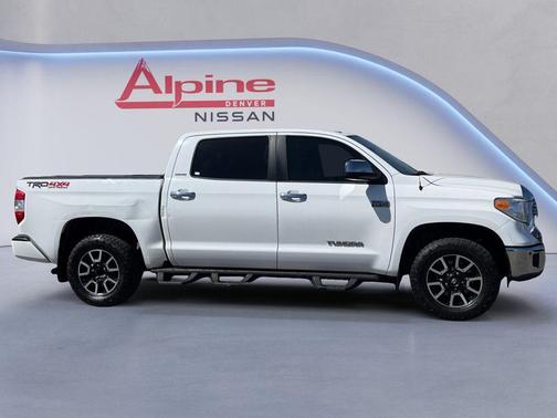 Super White 2016 Toyota Tundra Limited