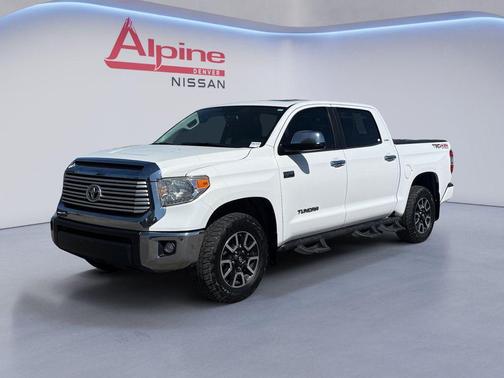 Super White 2016 Toyota Tundra Limited