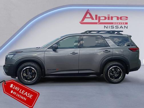 Gun Metallic 2024 Nissan Pathfinder Rock Creek 4WD