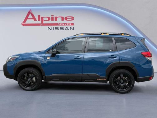 Geyser Blue 2022 Subaru Forester Wilderness