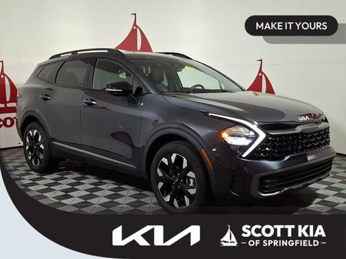 Gravity Gray 2023 Kia Sportage X-Line
