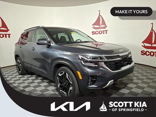 Gravity Gray 2024 Kia Seltos SX