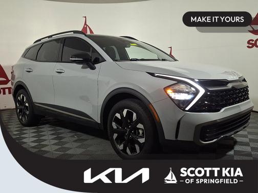 Wolf Gray 2023 Kia Sportage X-Line