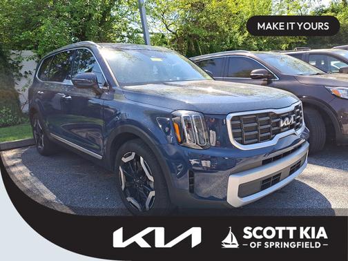 Midnight Lake Blue 2024 Kia Telluride S