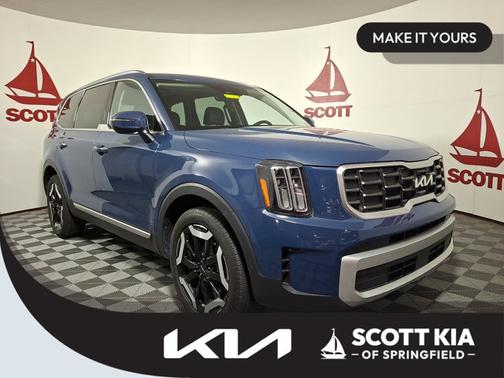 Midnight Lake Blue 2024 Kia Telluride S
