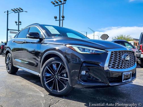 Mineral Black 2023 INFINITI QX55 SENSORY