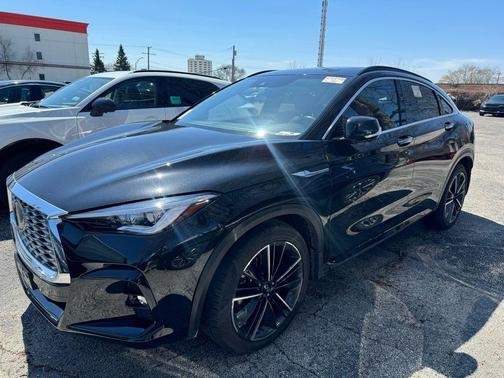 Mineral Black 2023 INFINITI QX55 SENSORY