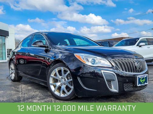 Ebony Twilight Metallic 2017 Buick Regal Turbo GS