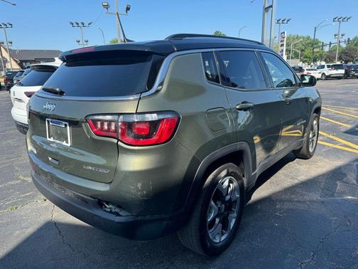 Olive Green Pearlcoat 2018 Jeep Compass Limited