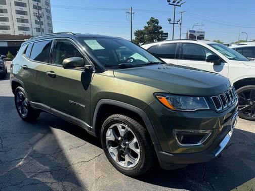 Olive Green Pearlcoat 2018 Jeep Compass Limited