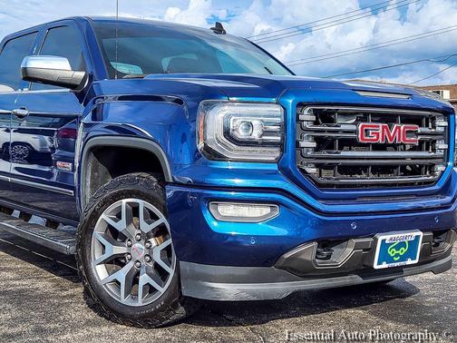 Stone Blue Metallic 2016 GMC Sierra 1500 SLT