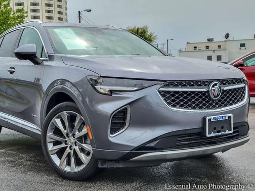 Satin Steel Gray Metallic 2022 Buick Envision Avenir