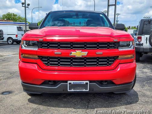 Red 2018 Chevrolet Silverado 1500 Custom