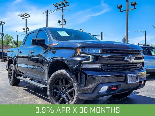 Black 2021 Chevrolet Silverado 1500 LT Trail Boss