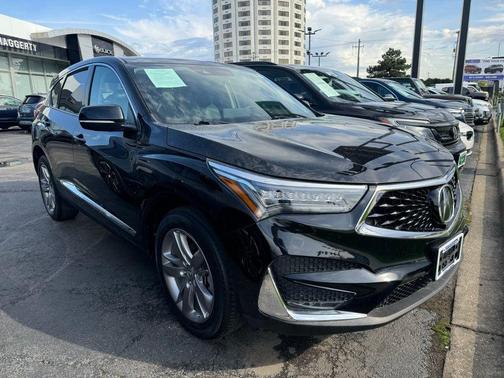 Black 2021 Acura RDX