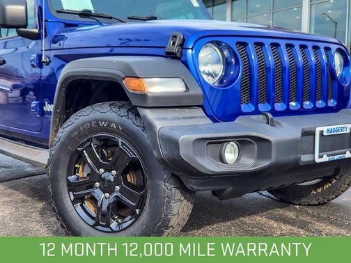 Ocean Blue Metallic 2019 Jeep Wrangler Unlimited Sport