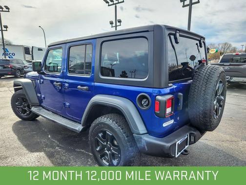 Ocean Blue Metallic 2019 Jeep Wrangler Unlimited Sport