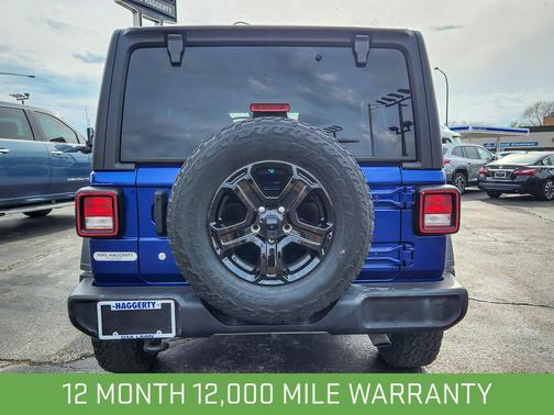 Ocean Blue Metallic 2019 Jeep Wrangler Unlimited Sport
