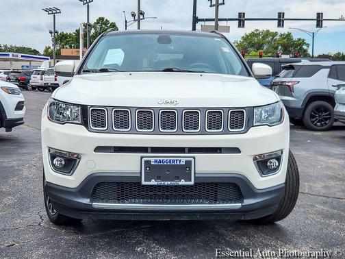 White Clearcoat 2018 Jeep Compass Limited