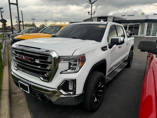 Summit White 2020 GMC Sierra 1500 SLT