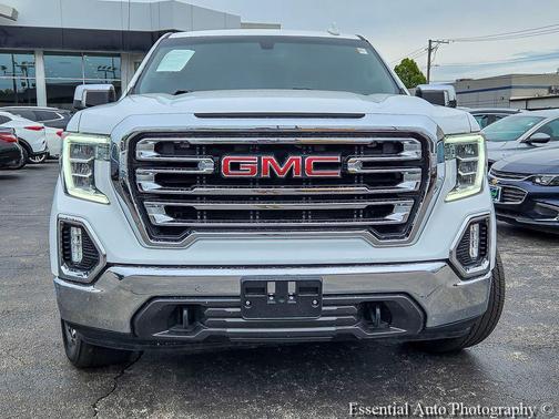 Summit White 2020 GMC Sierra 1500 SLT