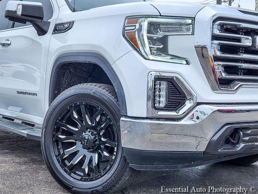 Summit White 2020 GMC Sierra 1500 SLT
