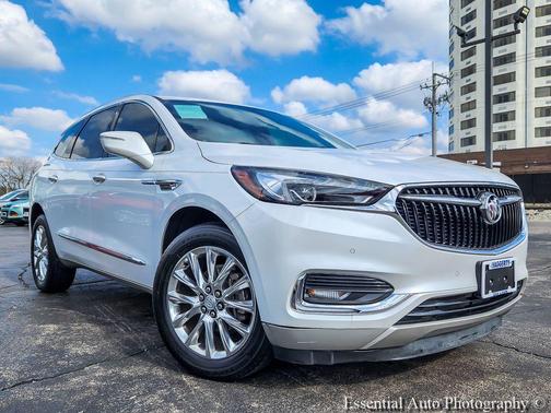 White Frost Tri-Coat 2020 Buick Enclave Premium