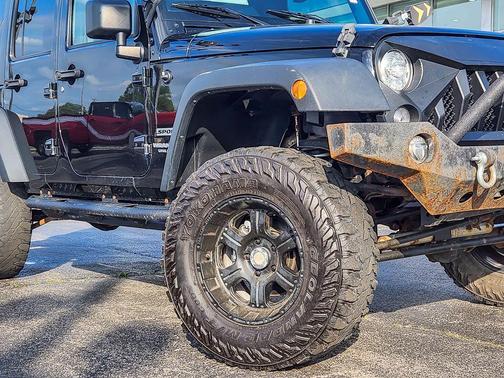 Black Clearcoat 2017 Jeep Wrangler Unlimited Sport