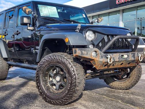 Black Clearcoat 2017 Jeep Wrangler Unlimited Sport