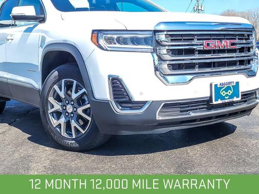 Summit White 2023 GMC Acadia SLE