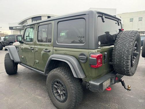 Sarge Green Clearcoat 2023 Jeep Wrangler Rubicon