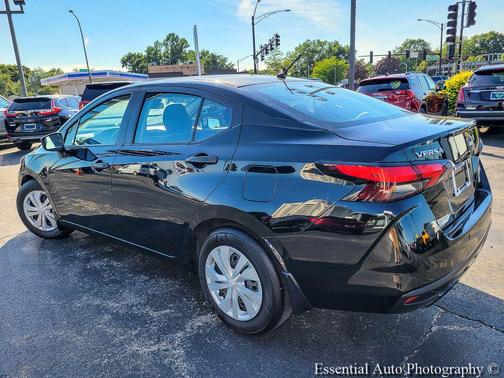Black 2025 Nissan Versa S