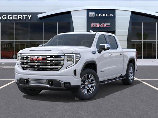 Glacier White 2026 GMC Sierra 1500 Denali