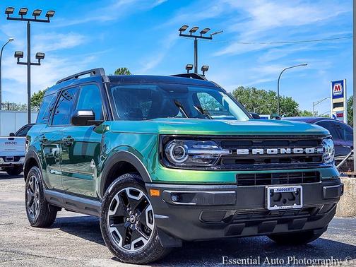 Green Metallic 2024 Ford Bronco Sport Outer Banks