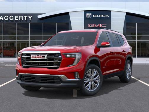 Volcanic Red 2026 GMC Acadia Elevation