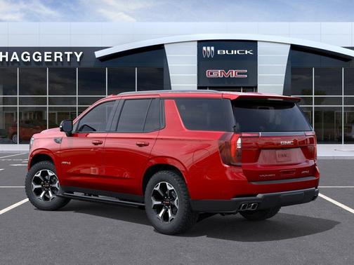 Volcanic Red 2026 GMC Yukon AT4