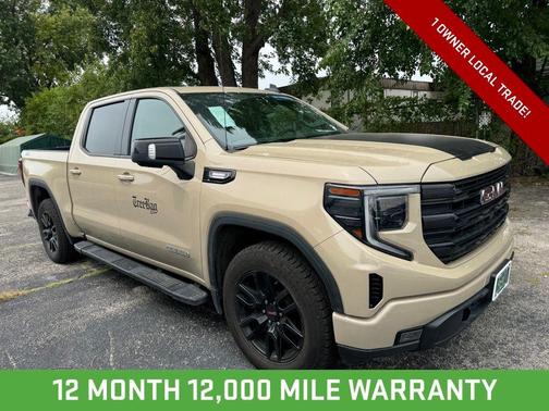 Desert Sand Metallic 2022 GMC Sierra 1500 Elevation