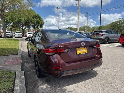 Rosewood Metallic 2024 Nissan Sentra SV