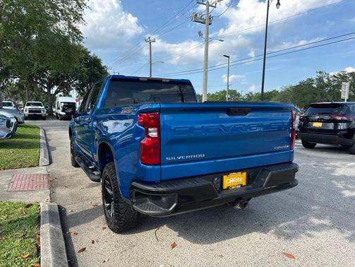 Glacier Blue Metallic 2023 Chevrolet Silverado 1500 Custom Trail Boss