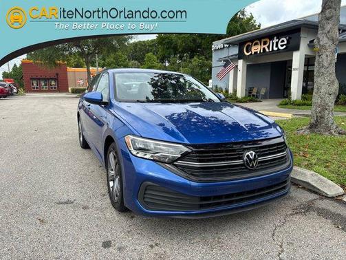 Rising Blue Metallic 2024 Volkswagen Jetta 1.5T SE
