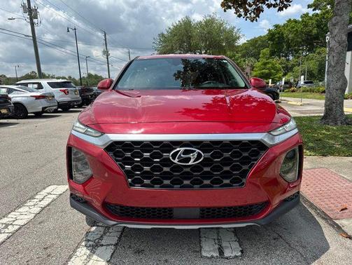 Scarlet Red 2019 Hyundai SANTA FE SE 2.4