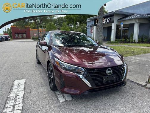 Rosewood Metallic 2024 Nissan Sentra SV