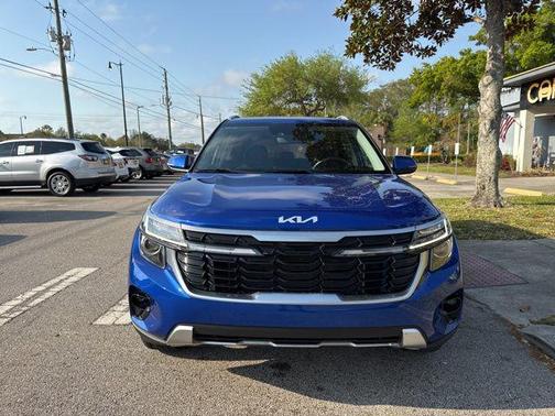 Neptune Blue 2025 Kia Seltos S