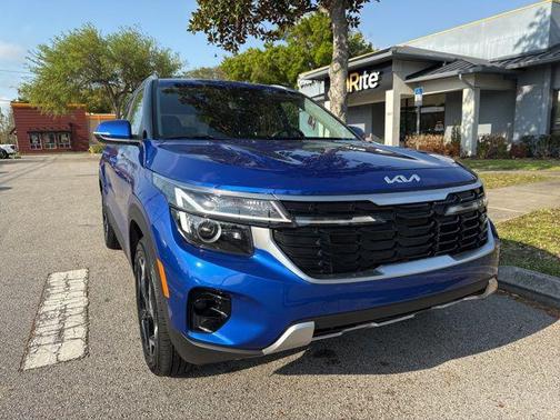 Neptune Blue 2025 Kia Seltos S