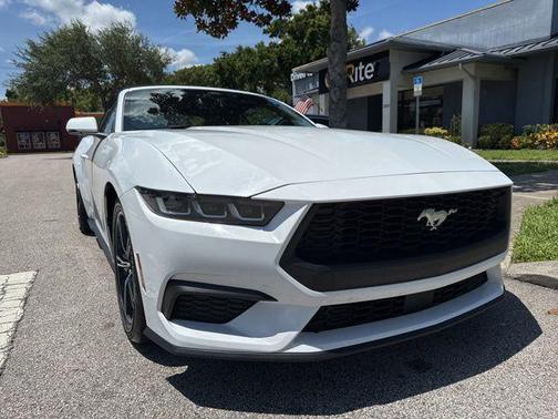 Oxford White 2024 Ford Mustang EcoBoost Premium