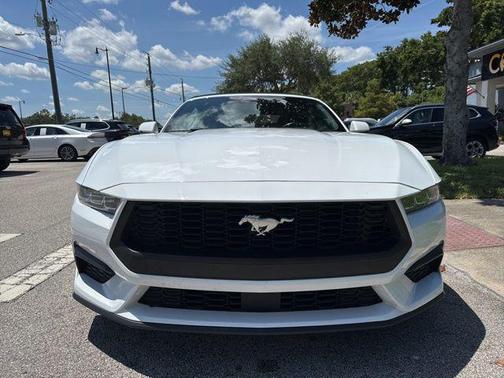 Oxford White 2024 Ford Mustang EcoBoost Premium