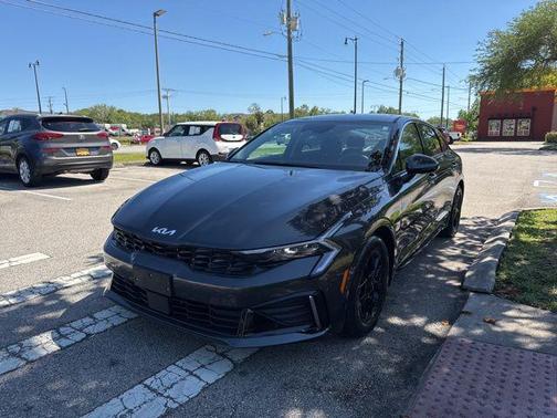 Interstellar Gray 2025 Kia K5 LXS